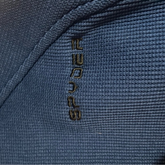 💜Spyder Blue and Black Quarter-Zip Pullover💜 - Picture 4 of 4